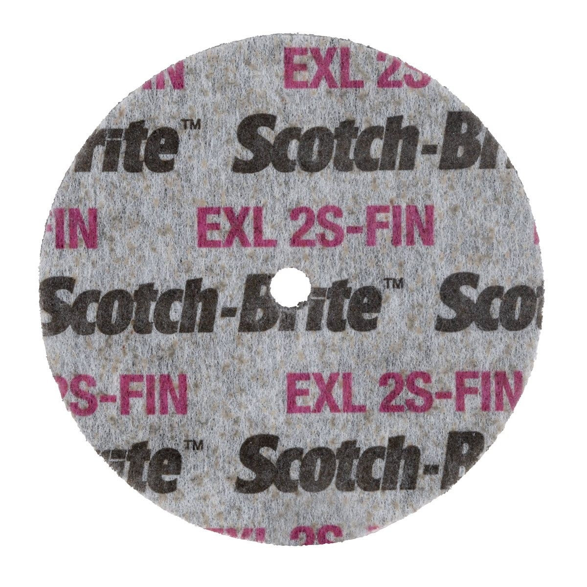 3M XL-UW Scotch-Brite EXL Unitized Wheel, 2S Fine, SiC, Gray, 3 in x 3/4 in x 1/4 in (7000046025) (10 Pack) - 2
