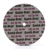 3M XL-UW Scotch-Brite EXL Unitized Wheel 2S Fine SiC Gray 6 in x 1/2 in x 1 in (7000046027) (4 Pack)