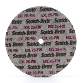 3M XL-UW Scotch-Brite EXL Unitized Wheel 2S Fine SiC Gray 6 in x 1/2 in x 1 in (7000046027) (4 Pack)