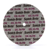 3M XL-UW Scotch-Brite EXL Unitized Wheel 2S Fine SiC Gray 6 in x 1/2 in x 1 in (7000046027) (4 Pack)