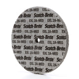 3M XL-UW Scotch-Brite EXL Unitized Wheel, Aluminum Oxide 2A Medium, Gray, 6 in x 1/2 in x 1/2 in (7000046028) (4 Pack) - 3