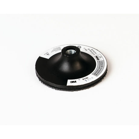 3M 14111 Disc Pad Holder Hook and Loop Black 4-1/2 in 5/8-11 Internal (7000046035)