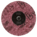 3M SC-DR 07486 Scotch-Brite Roloc Surface Conditioning Disc, TR, A/O Medium, Maroon, 3 in (7000046113) (16 Pack)