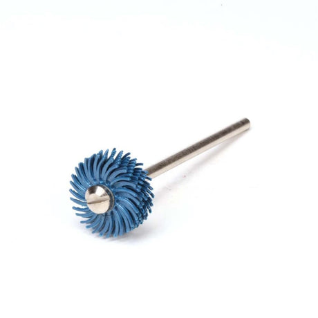 3M RB-ZB Radial Bristle Disc, 35,000 rpm, 9/16 in Diameter, P400 Grit, Blue (7000046125) (192 Pack)