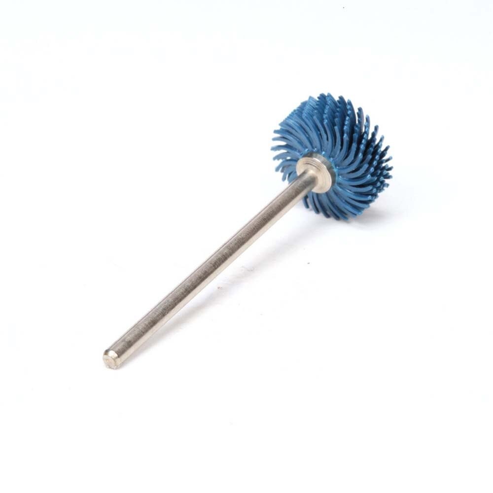 3M RB-ZB Radial Bristle Disc, 35,000 rpm, 9/16 in Diameter, P400 Grit, Blue (7000046125) (192 Pack) - 2