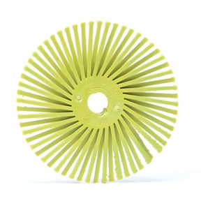 3M RB-ZB Scotch-Brite Radial Bristle Disc, 3 in x 3/8 in 360 (7000046182) (40 Pack)