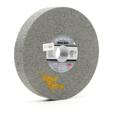 3M XP-WL Scotch-Brite EXL-XP Deburring Wheel, 10S Fine, Silicon Carbide, Gray, 6 in x 1 in x 1 in (7000046241) (3 Pack) - 2