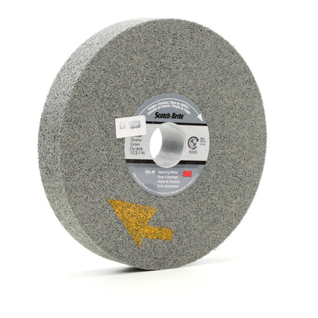 3M XP-WL Scotch-Brite EXL-XP Deburring Wheel, 10S Fine, Silicon Carbide, Gray, 6 in x 1 in x 1 in (7000046241) (3 Pack) - 2