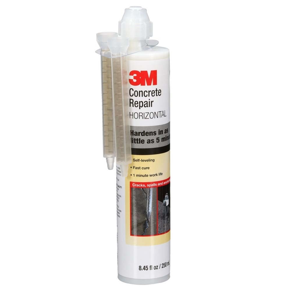 3M DP600 Concrete Repair Self-Leveling Gray Cartridge (8.4 fl oz) (7000046375)