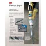 3M DP600 Concrete Repair Self-Leveling Gray Cartridge (8.4 fl oz) (7000046375)  - (6Pack) - 6