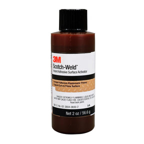 3M 62-3804-0830-2 Scotch-Weld Instant Adhesive Surface Activator, Light Amber, 2 fl oz Bottle (7000046525)  - (6Pack)