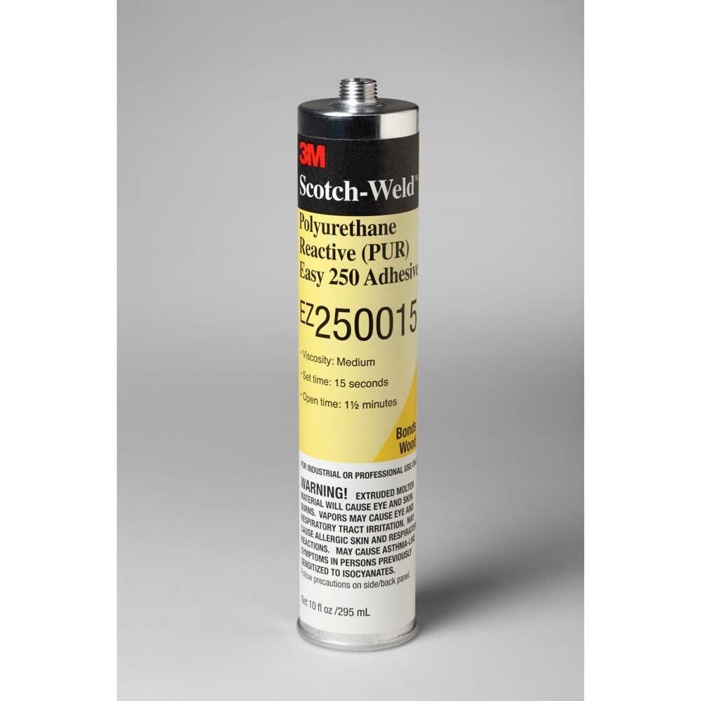 3M EZ250015 Scotch-Weld PUR Adhesive , Off-White, 1/10 Gallon Cartridge (7000046529)  - (5Pack)