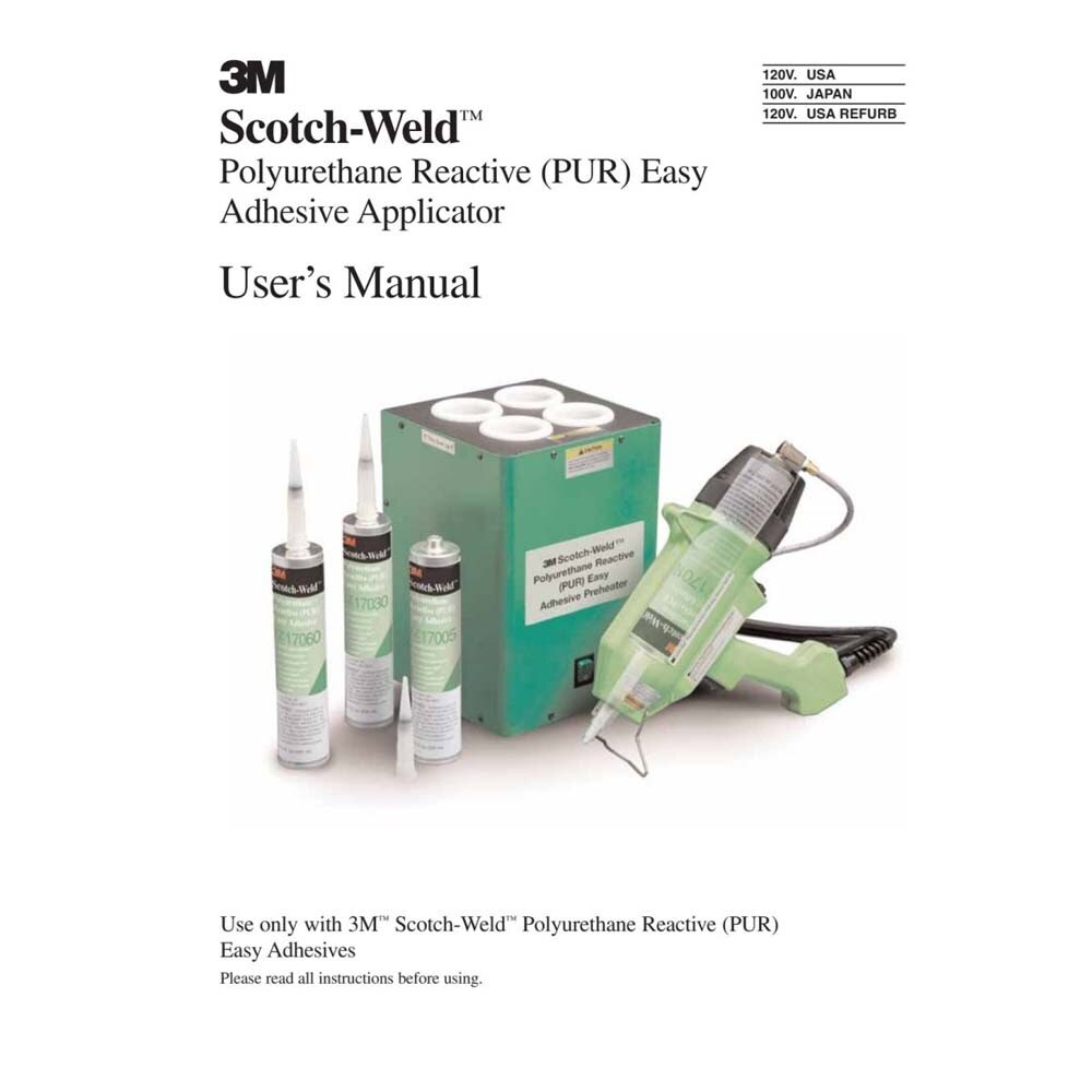 3M EZ250015 Scotch-Weld PUR Adhesive , Off-White, 1/10 Gallon Cartridge (7000046529)  - (5Pack) - 6