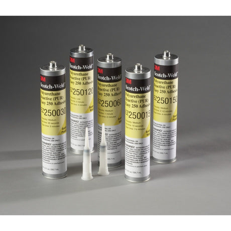 3M EZ250030 Scotch-Weld PUR Adhesive, Off-White, 1/10 Gallon Cartidge (7000046530)  - (5Pack) - 2