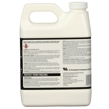 3M 30NF Contact Adhesive, Neutral, Water-Based, 1 Quart Can (21180) (7000046567)  - (12Pack) - 4