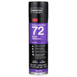 3M 72 Pressure Sensitive Spray Adhesive, Blue, 24 fl oz Can Net Wt 17.3 oz, Aerosol (7000046588)  - (12Pack)