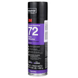 3M 72 Pressure Sensitive Spray Adhesive, Blue, 24 fl oz Can Net Wt 17.3 oz, Aerosol (7000046588)  - (12Pack) - 3