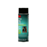 3M 76 Hi-Tack Spray Adhesive, Clear, 24 fl oz Can Net Wt 18.1 oz (30026) (7000046589)  - (12Pack)