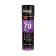 3M 78 41593 Polystyrene Foam Insulation Spray Adhesive, Clear, 24 fl oz Can, Net Wt 17.9 oz (7000046590)  - (12Pack)