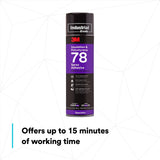 3M 78 41593 Polystyrene Foam Insulation Spray Adhesive, Clear, 24 fl oz Can, Net Wt 17.9 oz (7000046590) - 6