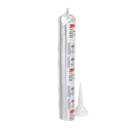 3M Adhesive Sealant 760 UV, White, 600 mL Sausage Pack (760 UV) (7000046609)  - (12Pack) - 2