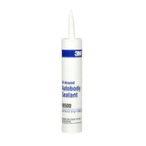 3M 08500 All-Around Autobody Sealant, Medium-Bodied, Water-Based, Quick-Drying, White, 1/10 gal 10 fl oz Cartridge (7000046622)  - (12Pack)
