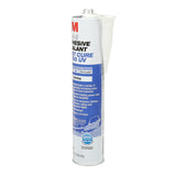 3M 4000 UV Marine Adhesive Sealant Fast Cure, White, Medium Strength, UV Resistant, 295 mL Cartridge, 10 fl oz (6580) (7000046623)  - (12Pack) - 3