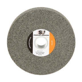3M 853193 Deburring Wheel, 6 in x 1 in x 1 in, 8S FIN, Fine, Silicon Carbide (7000046730) (3 Pack)