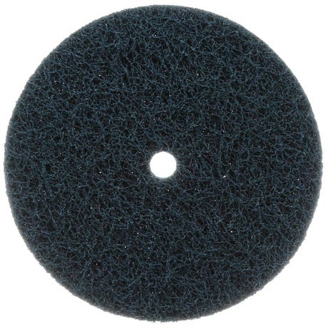 3M 810710 Standard Abrasives 32517 Buff and Blend HS Disc , 6 in x 1/2 in A MED Blue (7000046749) (10 Pack)