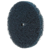 3M 860710 Buff and Blend HS-F Disc, 6 in x 1/2 in, Medium, Blue (7000046752) (5 Pack)