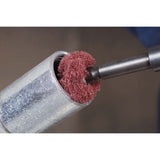 3M 725013 Standard Abrasives Buff and Blend Cross Buff HP, A/O VFN, 1-1/2 in x 1/2 in x 2 Ply x 8-32 (7000046831) (50 Pack) - 2