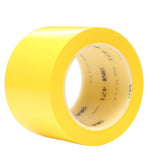 3M 471 Vinyl Tape, Yellow, 3 in x 36 yd, 5.2 mil (7000047470) (12 Pack) - 2
