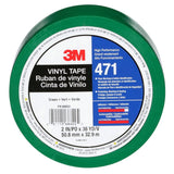 3M 471 6468 Vinyl Tape, Green, 3 in x 36 yd, 5.2 mil (7000047480) (12 Pack) - 8