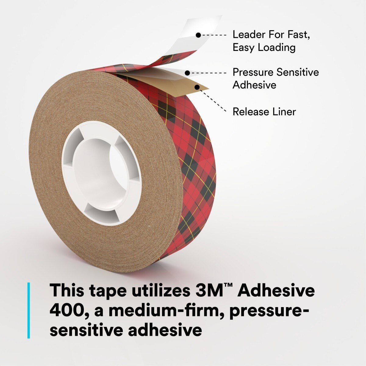 3M 924 Scotch ATG Adhesive Transfer Tape, Clear, 2 mil, 1/2 in x 36 yd (7000047500) (72 Pack) - 7
