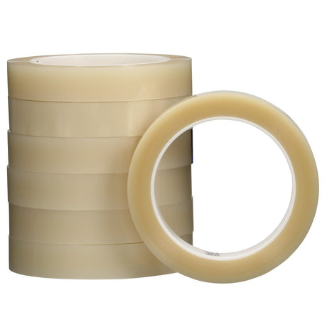 3M 853 Polyester Film Tape, Transparent, 1 in x 72 yd, 2.2 mil (7000047525) (36 Pack) - 6