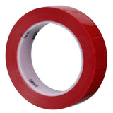 3M 483 Polyethylene Tape Red 1 in x 36 yd 5.0 mil (7000048379) (36 Pack) - 3
