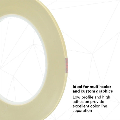 3M 218 Scotch Fine Line Premium Masking Tape, Green, 1/8 in x 60 yd x 4.7 mil (7000048455)  - (12Pack) - 7