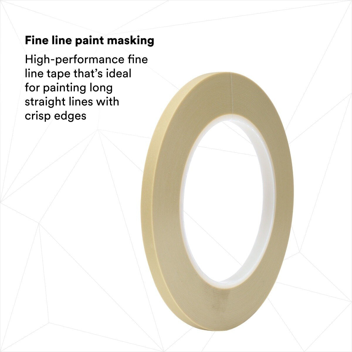 3M 218 Scotch Fine Line Tape, Green, 1/4 in x 60 yd, 5.0 mil (7000048456)  - (12Pack) - 7