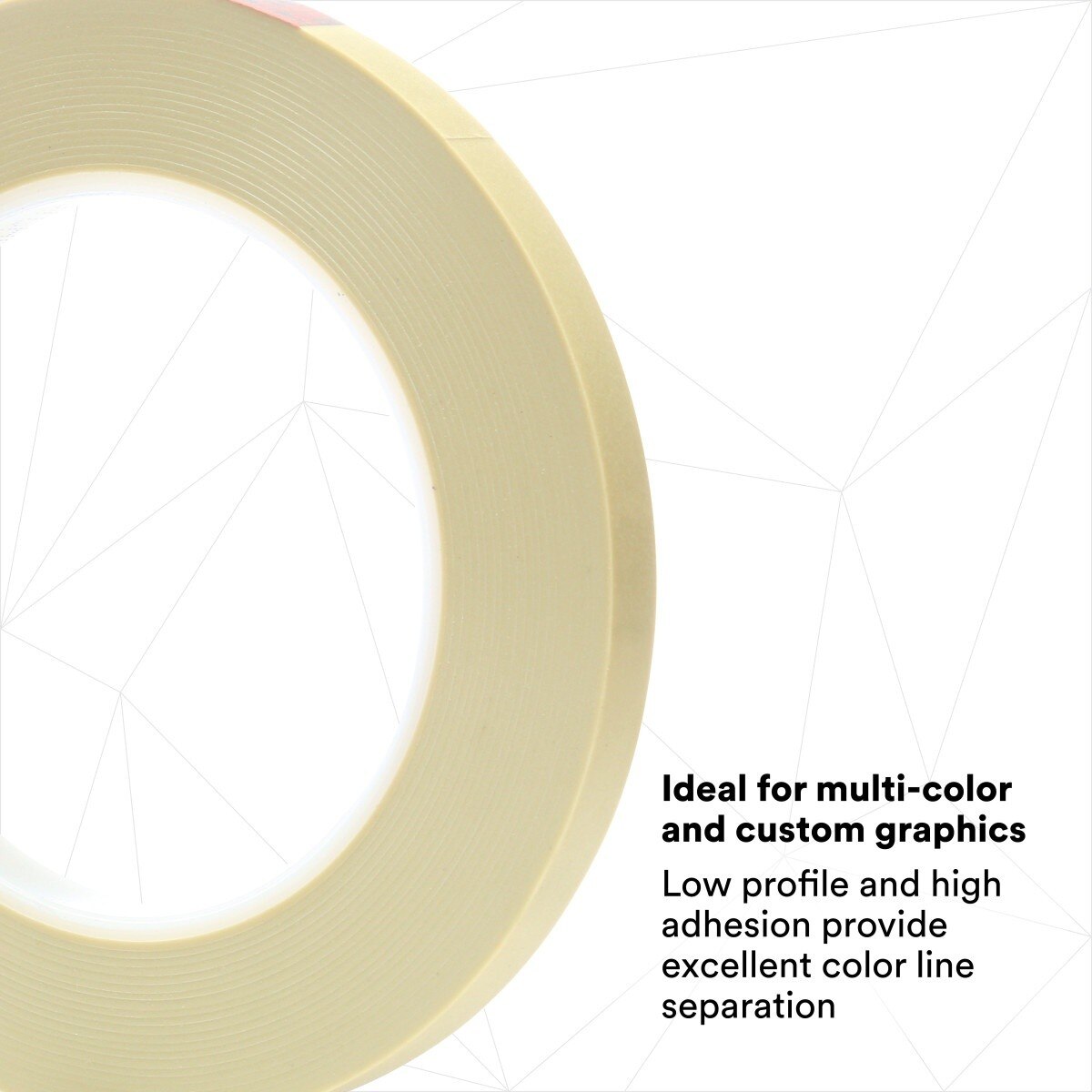 3M 218 Scotch Fine Line Tape, Green, 3/8 in x 60 yd, 5.0 mil (7000048457)  - (12Pack) - 7