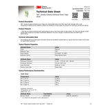 3M 4016 Double Coated Urethane Foam Tape, Off White, 1/2 in x 36 yd, 62 mil (7000048478) - 8