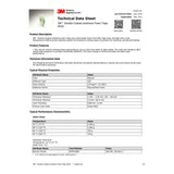3M 4016 Double Coated Urethane Foam Tape, Off White, 1 in x 36 yd, 62 mil (7000048480) (Case of 9)  - (9Pack) - 9