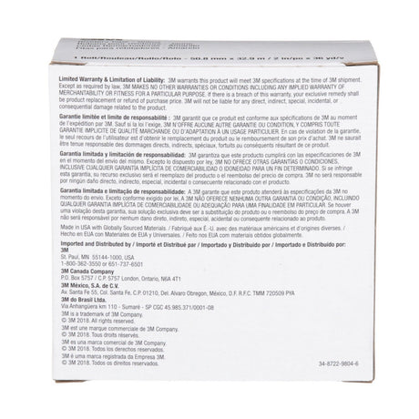 3M 695 Riveters Tape, Yellow with White Adhesive, 2 in x 36 yd, 3 mil (7000048596) (24 Pack) - 9