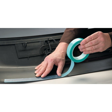 3M 4737 Scotch High Temperature Fine Line Tape T, Translucent Blue, 1 in x 36 yd, 5.4 mil (7000048627) (36 Pack) - 10