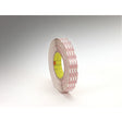 3M 476XL Double Coated Tape Extended Liner, Translucent, 1/2 in x 360 yd, 6 mil (7000048735) (12 Pack)