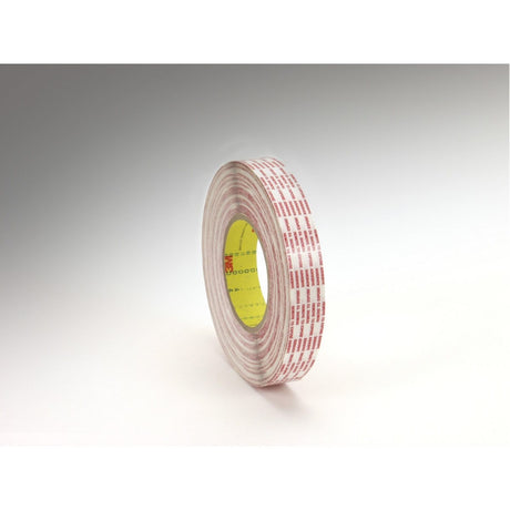 3M 476XL Double Coated Tape Extended Liner, Translucent, 1/2 in x 360 yd, 6 mil (7000048735) (12 Pack)