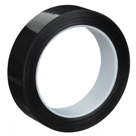 3M 850 Polyester Film Tape, Black, 1 1/2 in x 72 yd, 1.9 mil (7000048772) (24 Pack) - 2