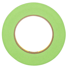 3M 233+ 26332 Scotch Performance Green Masking Tape, 12 mm x 55 m (7000048803) (48 Pack)