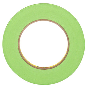 3M 233+ 26332 Scotch Performance Green Masking Tape, 12 mm x 55 m (7000048803) (48 Pack)