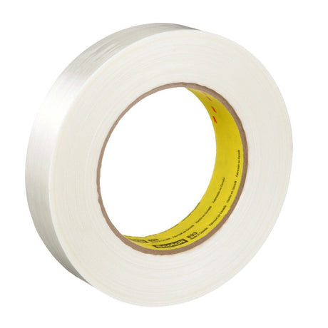 3M 893 Scotch Filament Tape, Clear, 24 mm x 55 m, 6 mil (7000048809) (36 Pack)