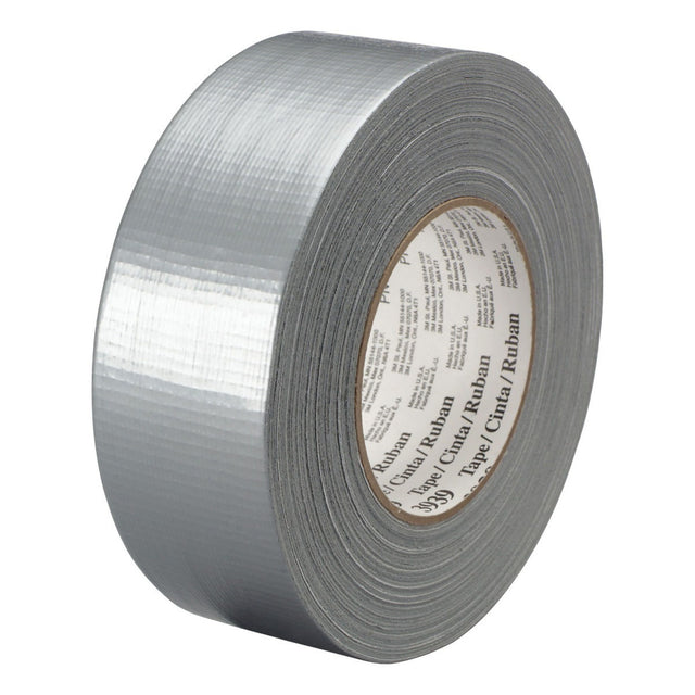 3M 3939 Heavy Duty Duct Tape, Silver, 15/16 in x 60 yd, 9.0 mil (7000048814) (36 Pack)